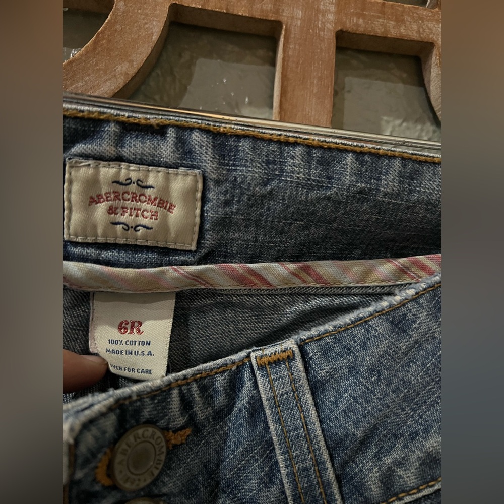 Abercrombie & Fitch Vintage Y2K Cotton Crops - Picture 2 of 3